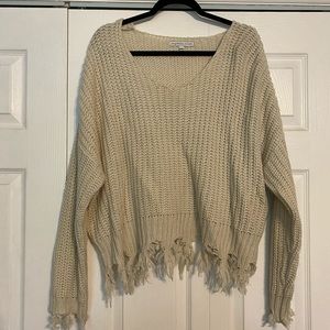 Distressed Sweater